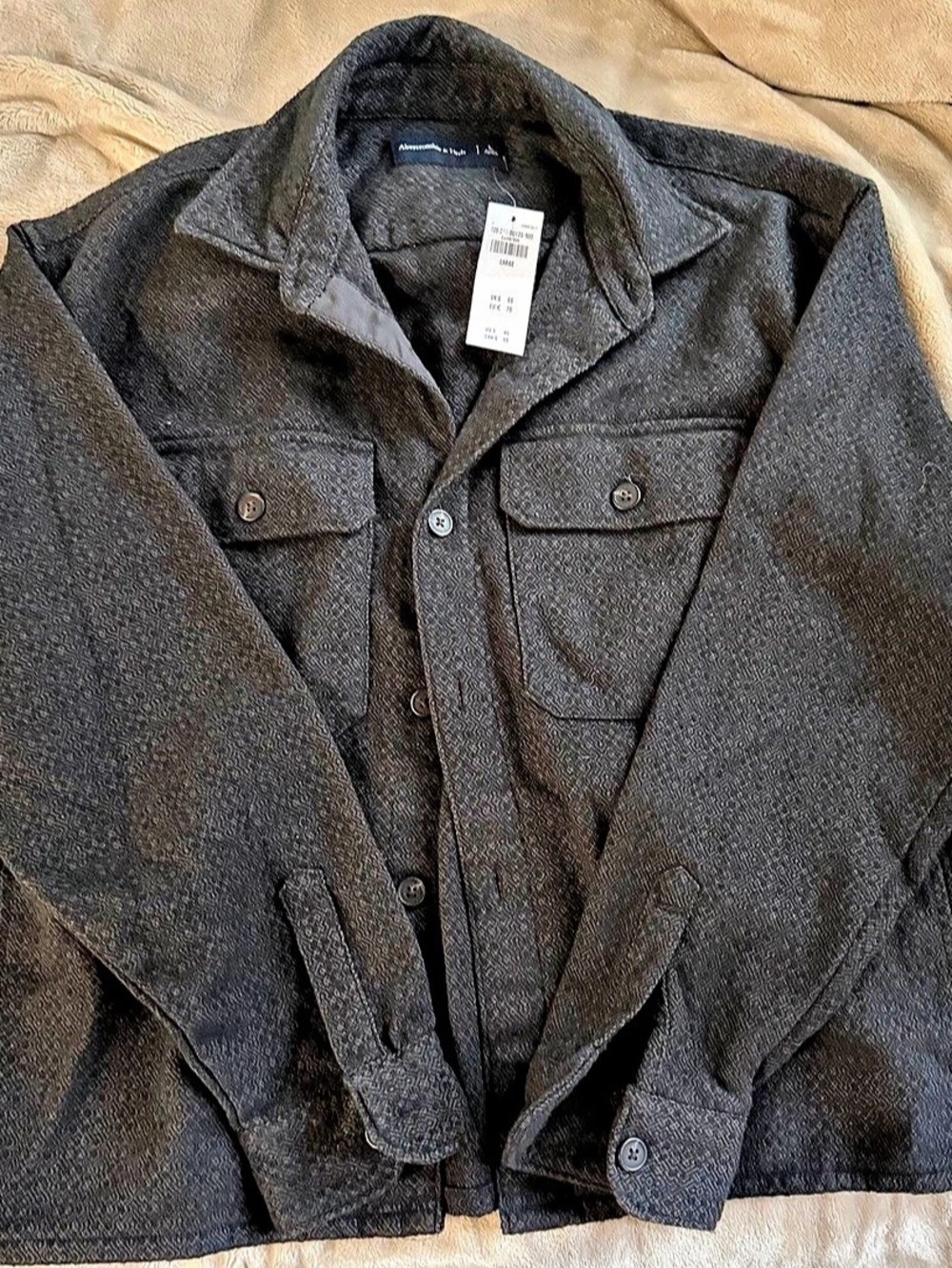 Abercrombie and Fitch mens shirt jacket